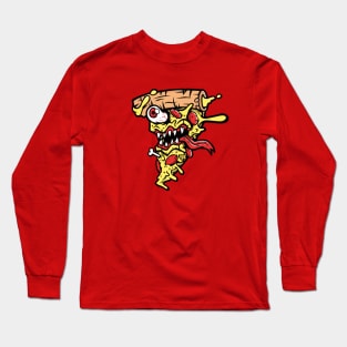 Zombie Slice of Pizza Long Sleeve T-Shirt